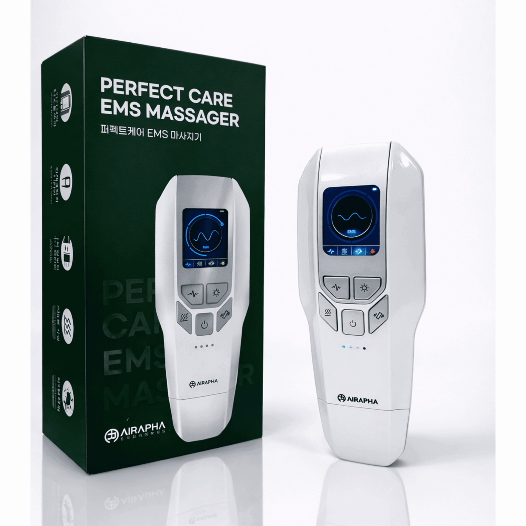 Urządzenie wielofunkcyjne kosmetyczno-trychologiczne - PERFECT CARE EMS MASSAGER