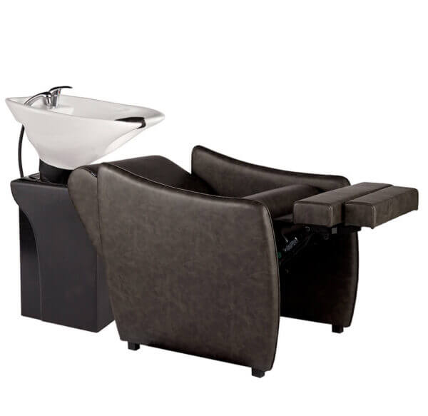 Harriet Wash Lounge With Massage – Textured Black
