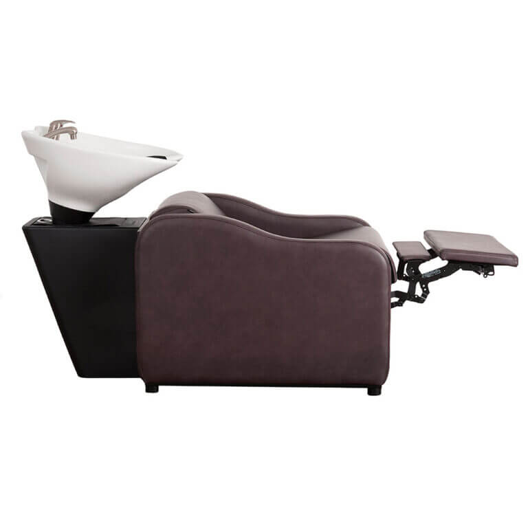 Camilla Electric Recline Wash Lounge - Merlot - obrazek 4
