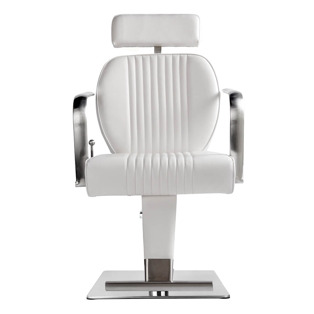 Lara Reclining Salon Chair White - obrazek 6