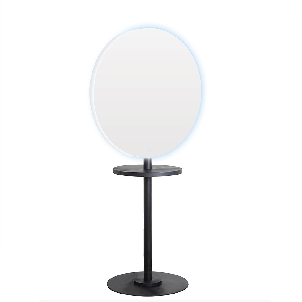 Black Pole Joiner with Circa LED