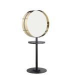Comfortel Halo – double-sided hairdressing mirror | black