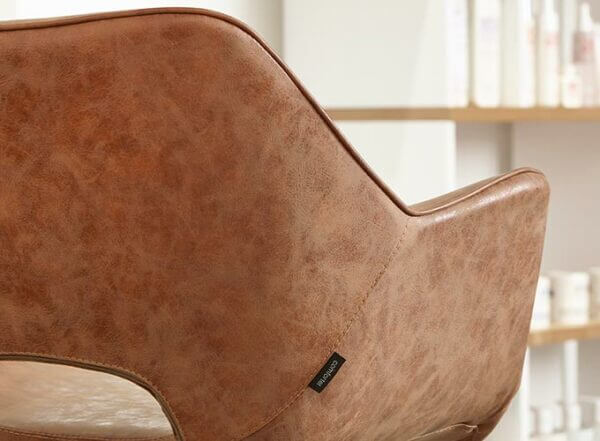 Chloe Tan Styling Chair - obrazek 8