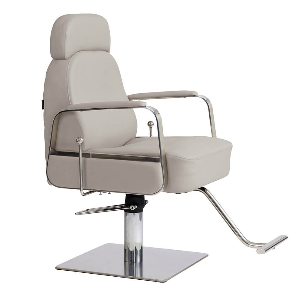 Claudia Reclining Salon Chair Stone - obrazek 2