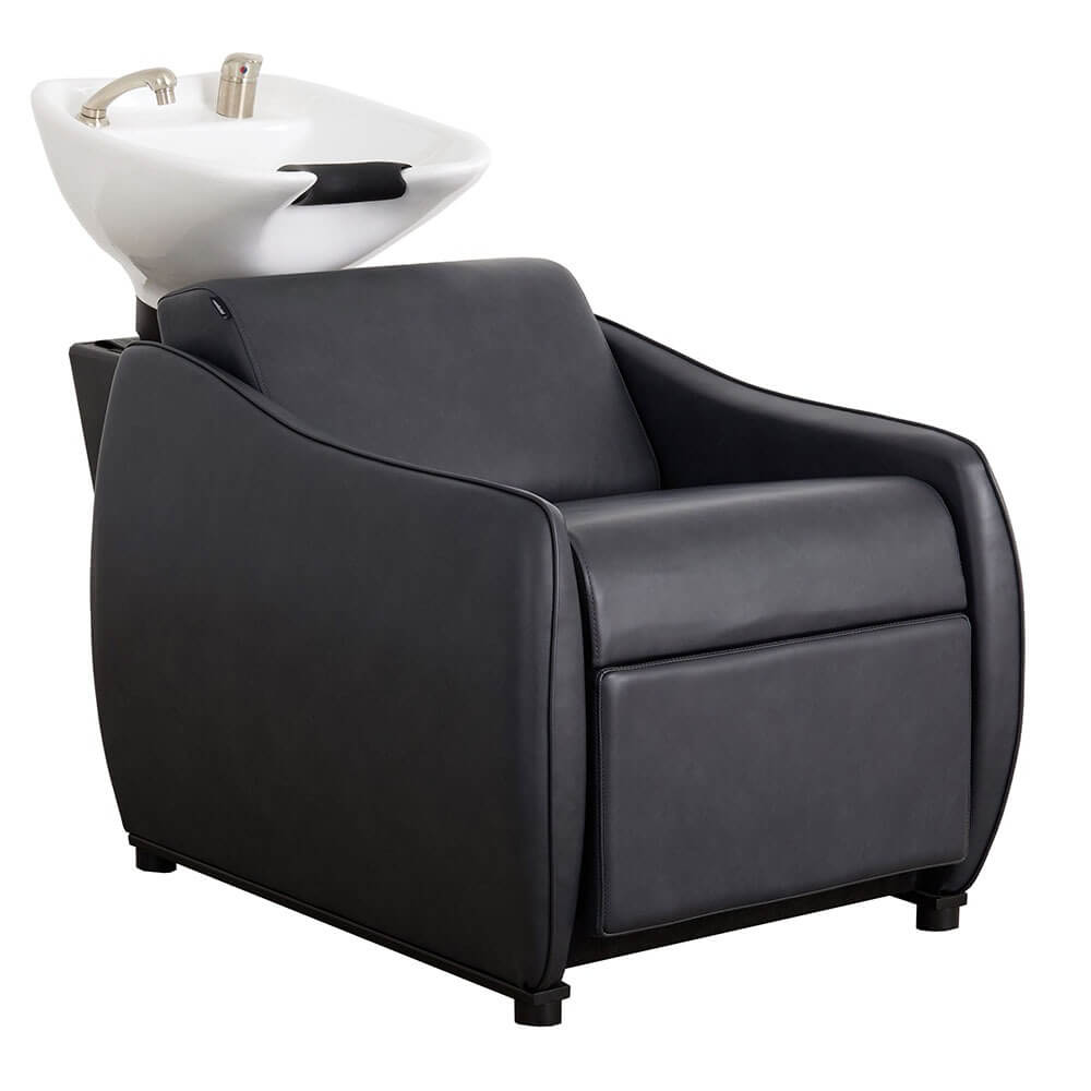 Harlow Electric Recline Wash Lounge - Midnight - obrazek 2
