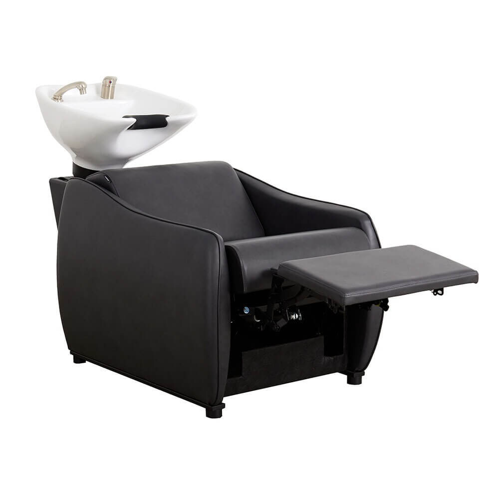 Harlow Electric Recline Wash Lounge - Midnight - obrazek 4