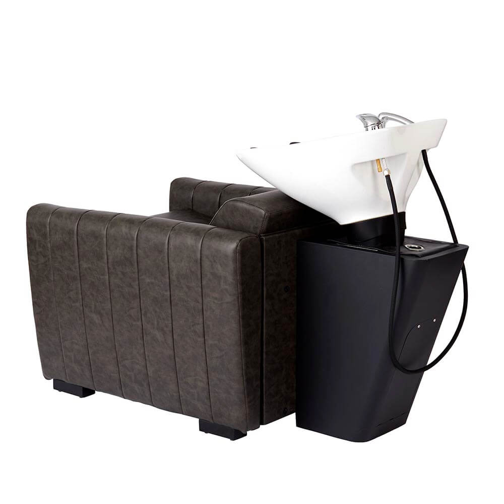 Huggie Electric Recline Wash Lounge - Textured Black - obrazek 5
