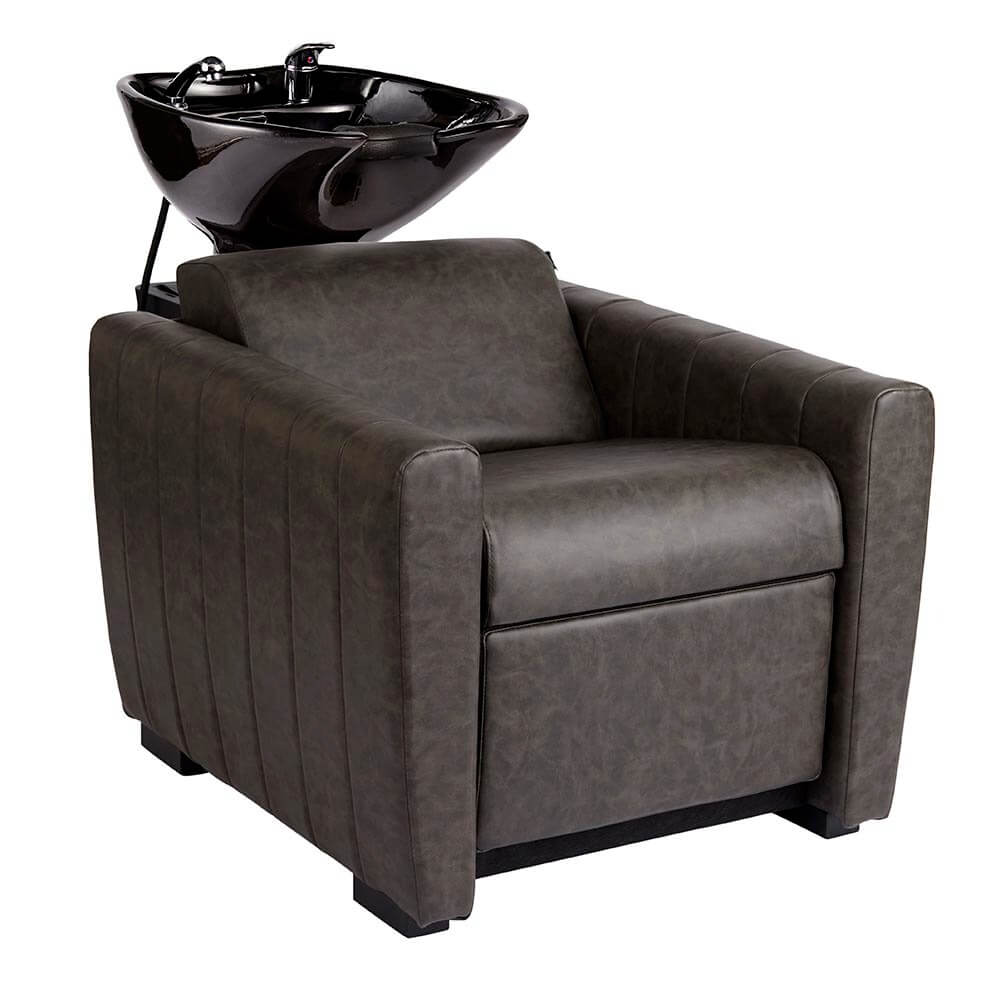 Huggie Electric Recline Wash Lounge - Textured Black - obrazek 12