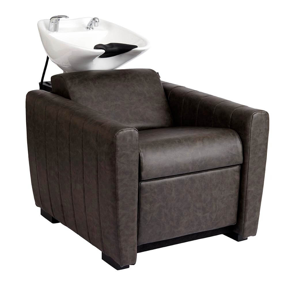 Huggie Electric Recline Wash Lounge - Textured Black - obrazek 7