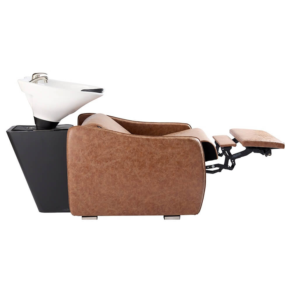 Harlow Electric Recline Wash Lounge - Tan - obrazek 12