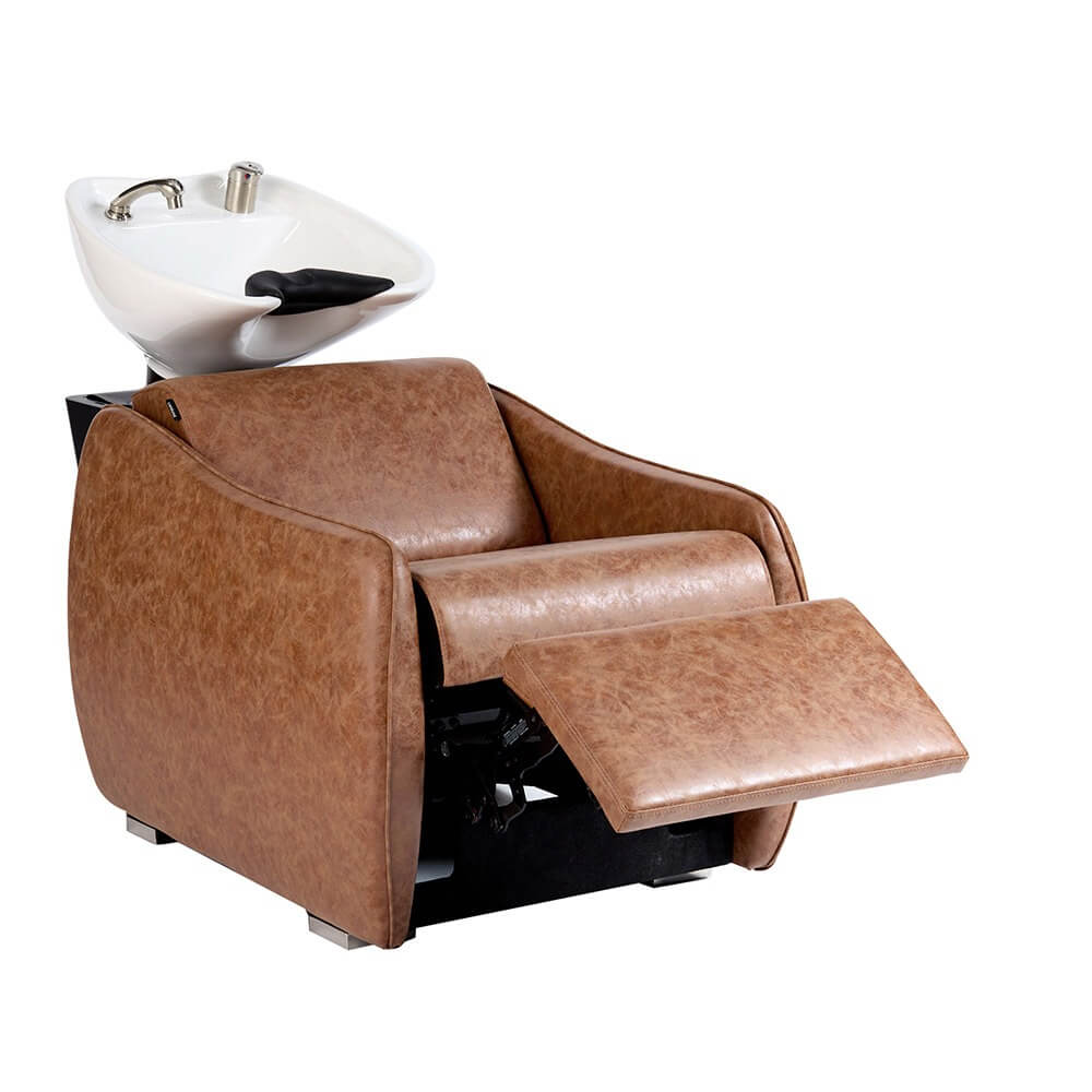 Harlow Electric Recline Wash Lounge - Tan - obrazek 10