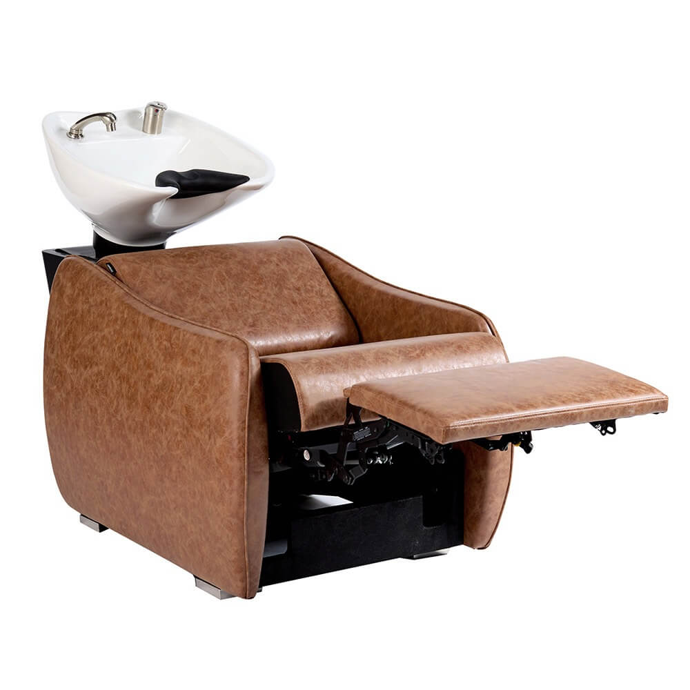 Harlow Electric Recline Wash Lounge - Tan - obrazek 6