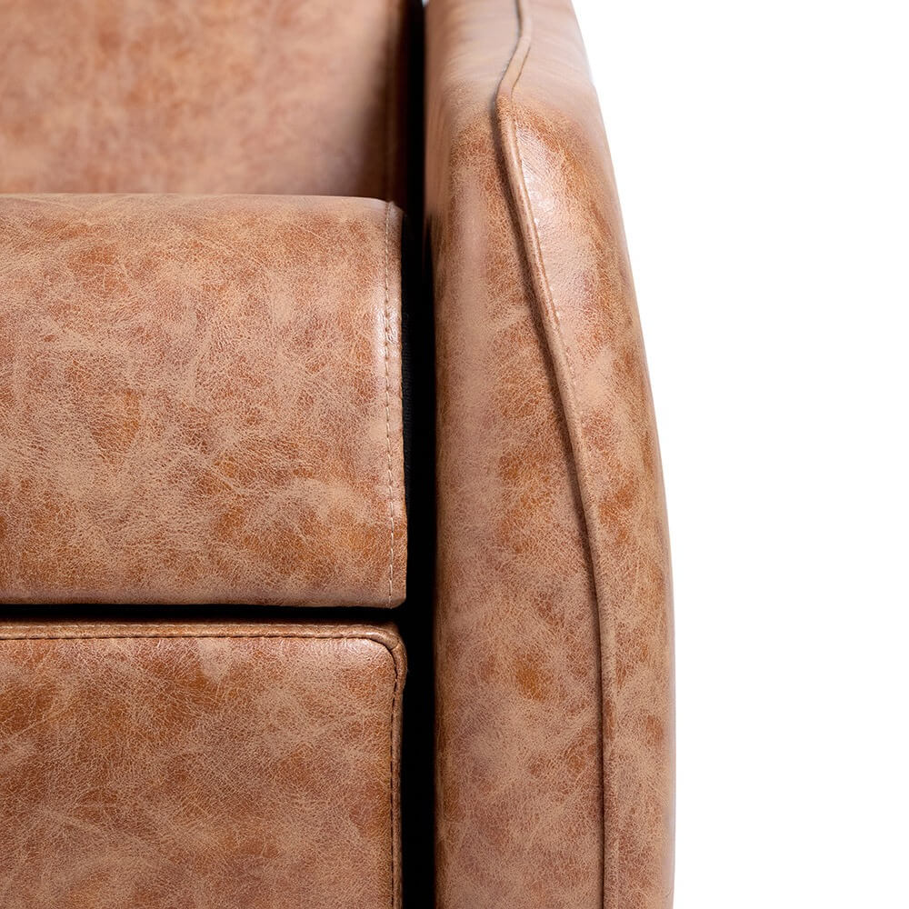 Harlow Electric Recline Wash Lounge - Tan - obrazek 3