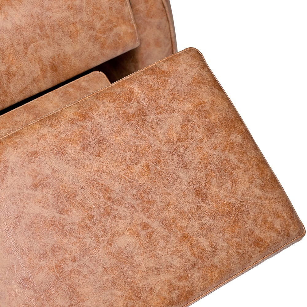 Harlow Electric Recline Wash Lounge - Tan - obrazek 4