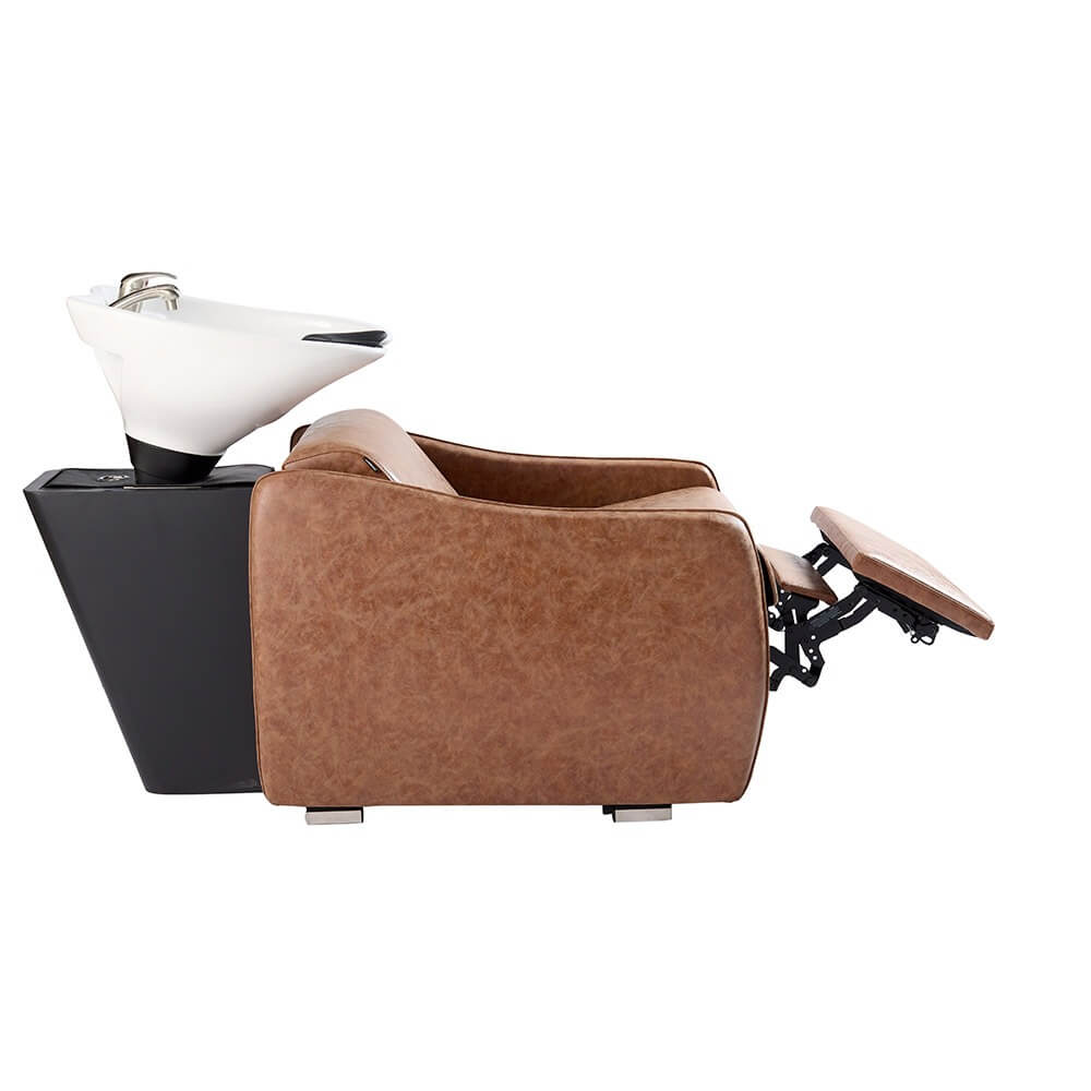 Harlow Electric Recline Wash Lounge - Tan - obrazek 5
