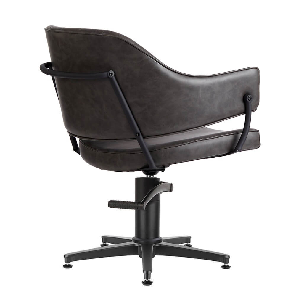 Lexi Textured Black Styling Chair - obrazek 4