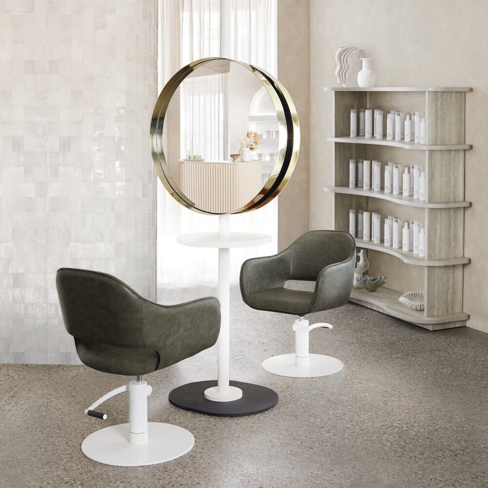 Meadow Sage Green Styling Chair - obrazek 11