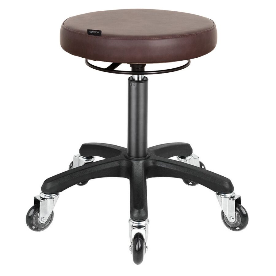 Taboret Hoker Merlot Salon Stool