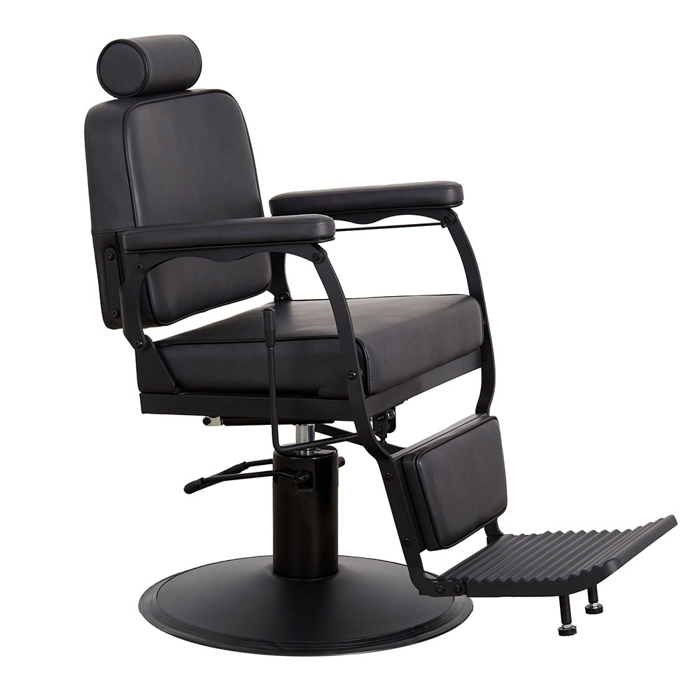 NightHawk Midnight Barbers Chair - obrazek 4