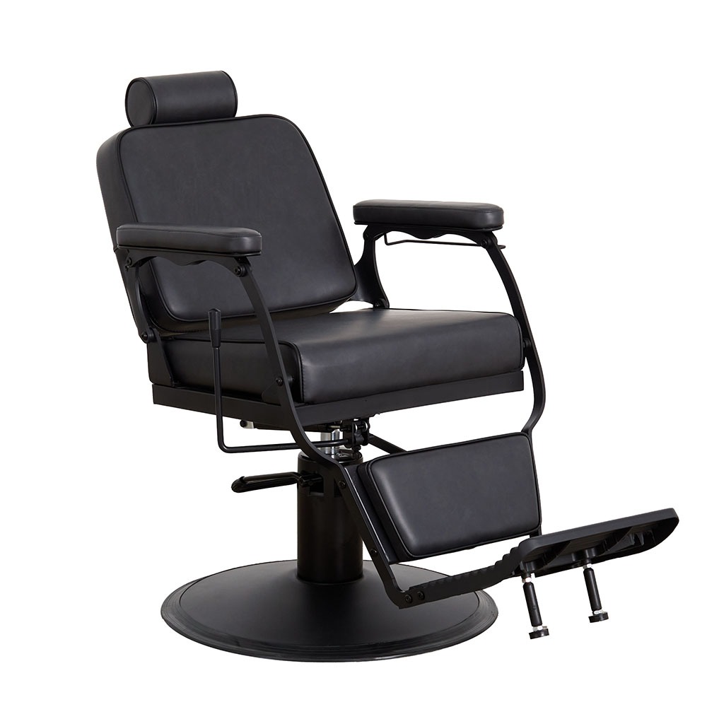NightHawk Midnight Barbers Chair - obrazek 2