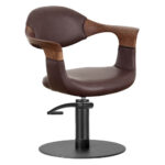 Oakley hairdressing chair – Merlot