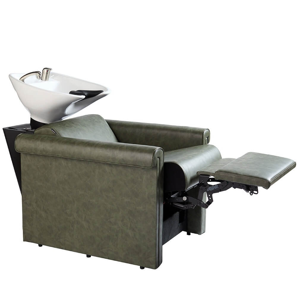 Paddy Electric Recline Wash Lounge – Sage Green