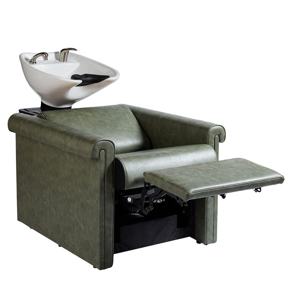 Paddy Electric Recline Wash Lounge - Sage Green - obrazek 7