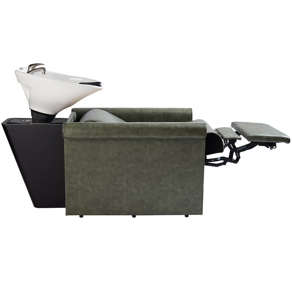 Paddy Electric Recline Wash Lounge - Sage Green - obrazek 2