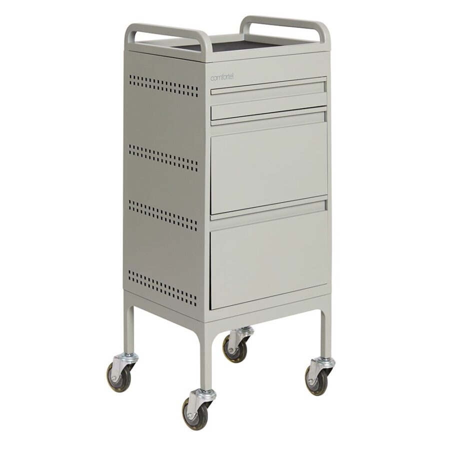 Studio 3 Drawer Trolley II Mist Green