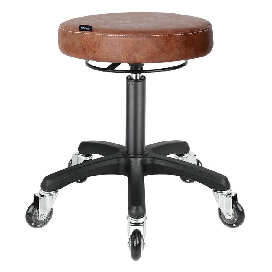 Taboret Hoker Tan II Salon Stool