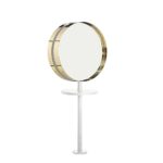 Comfortel Halo – double-sided hairdressing mirror | white