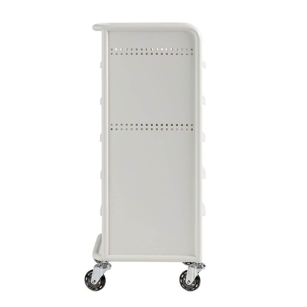 Workshop Deluxe 5 Tier Trolley White - obrazek 6