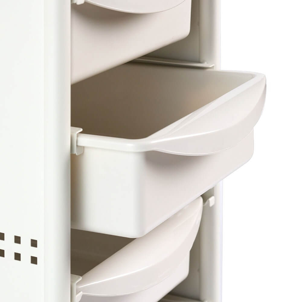 Workshop Deluxe 5 Tier Trolley White - obrazek 12