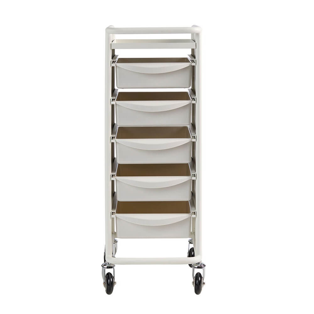 Workshop Deluxe 5 Tier Trolley White - obrazek 11