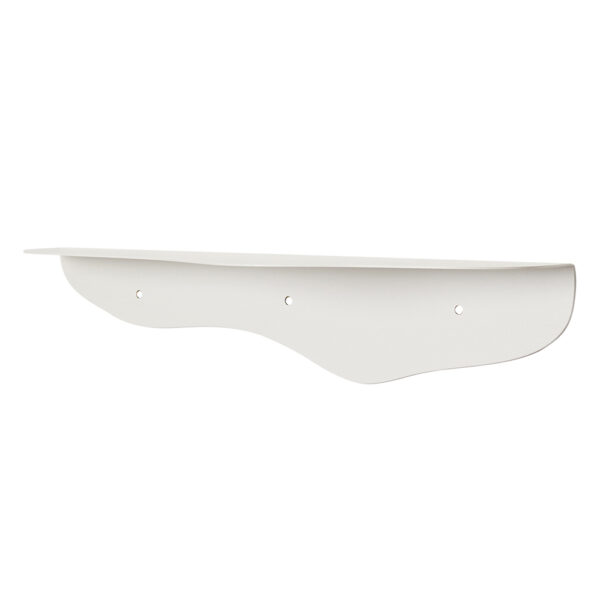 Metal Wavy Shelf - White (Large)