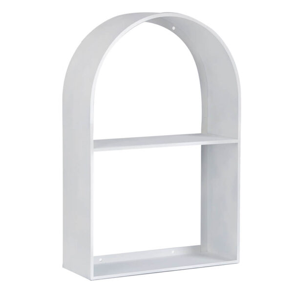 Metal Arch Box White