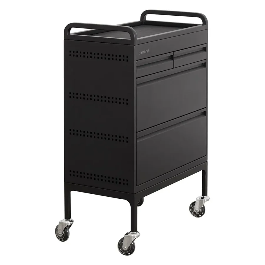 7012.B.01-Studio-Drawer-XL-Black_00_5 Wózek fryzjerski - Studio XL Czarny
