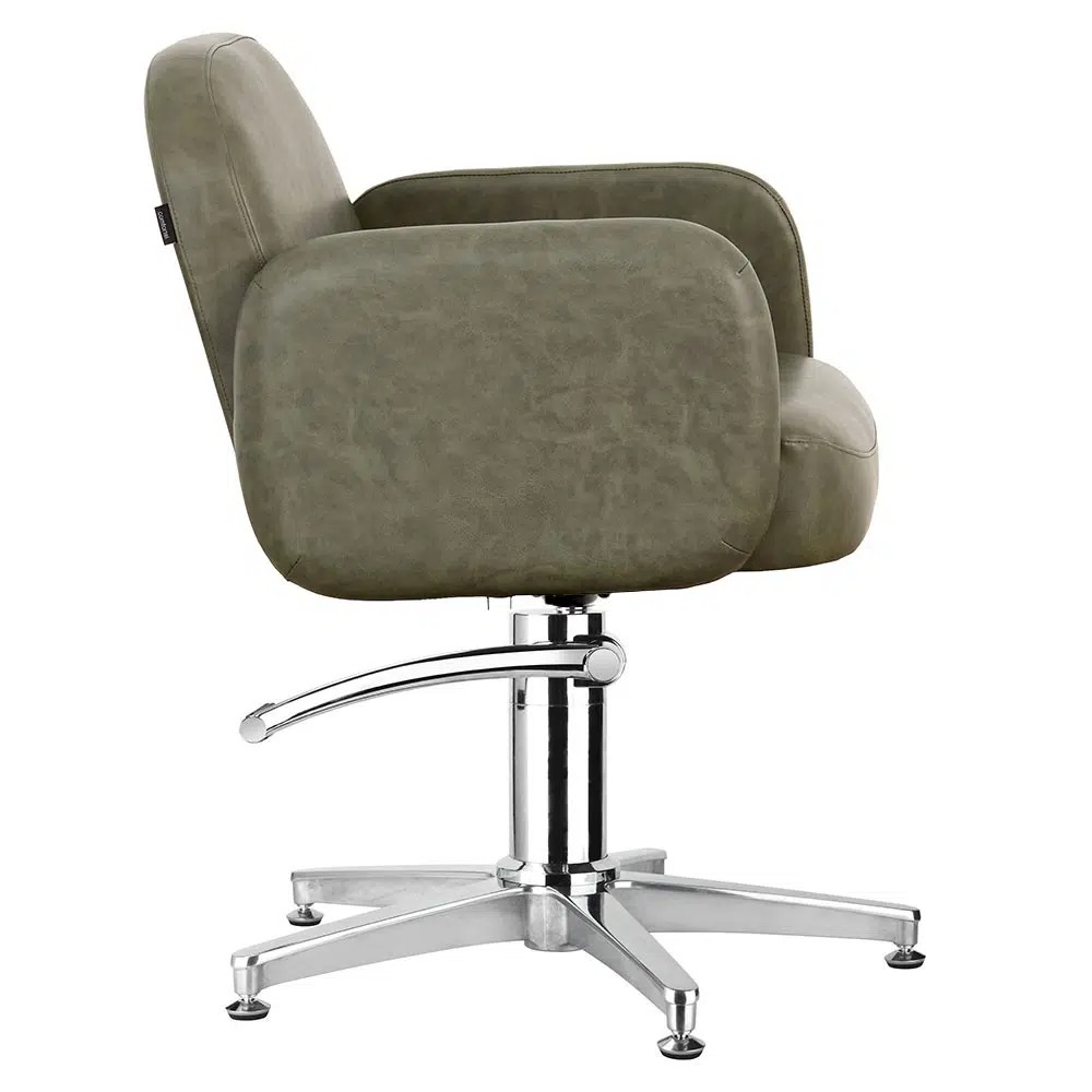 Lulu hairdressing chair – Sage