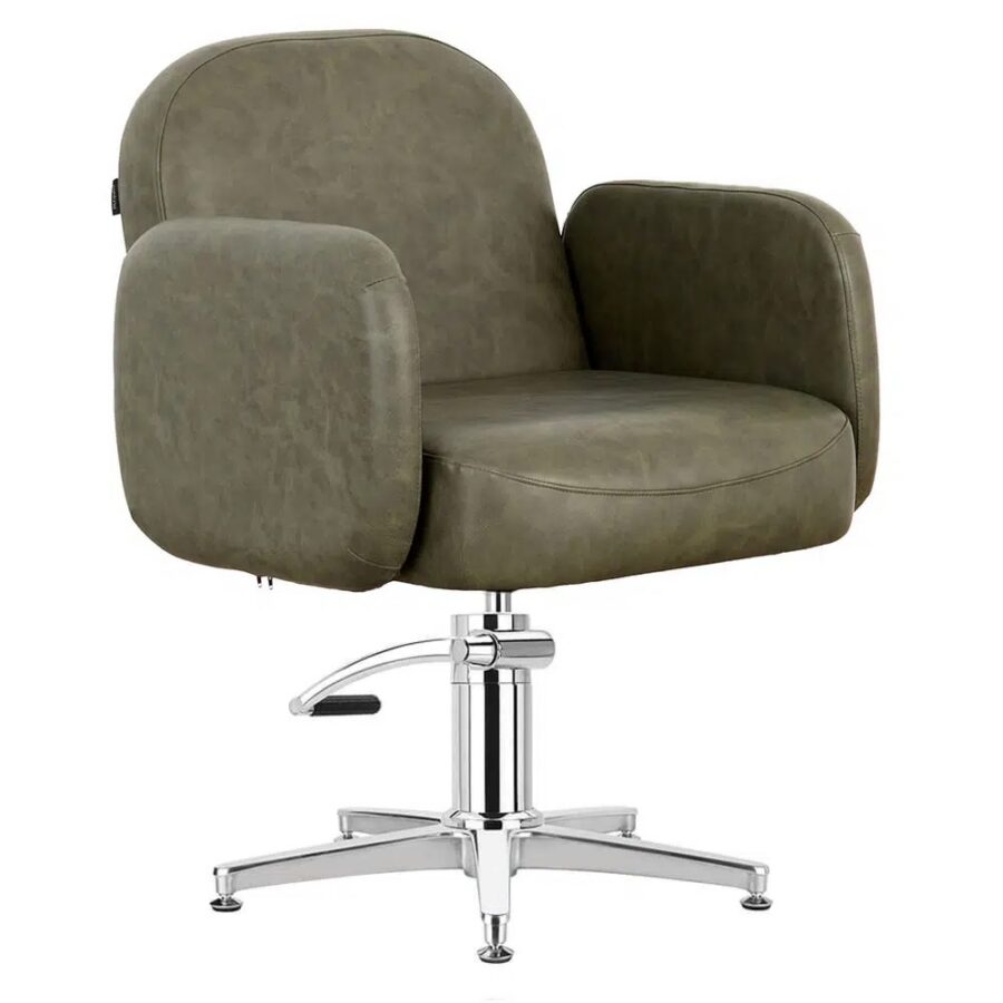 Lulu hairdressing chair – Sage