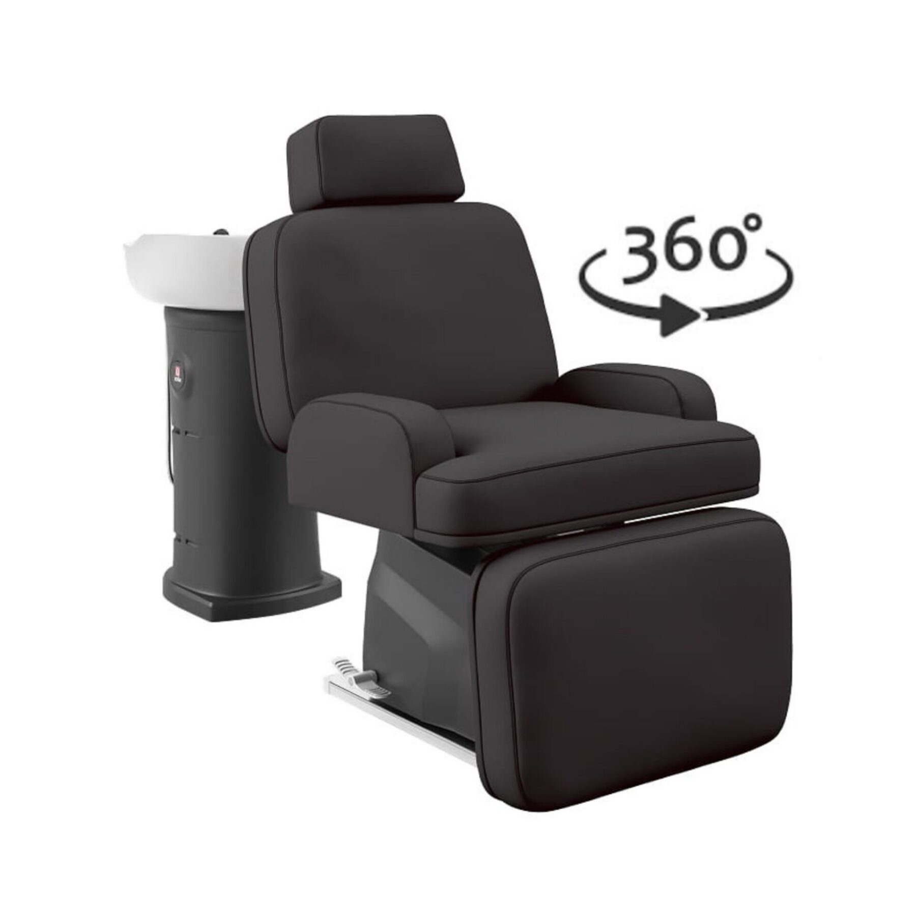 Myjnia fryzjerska leżąca premium Head Spa elektryczna – ROYAL CROWN S375F