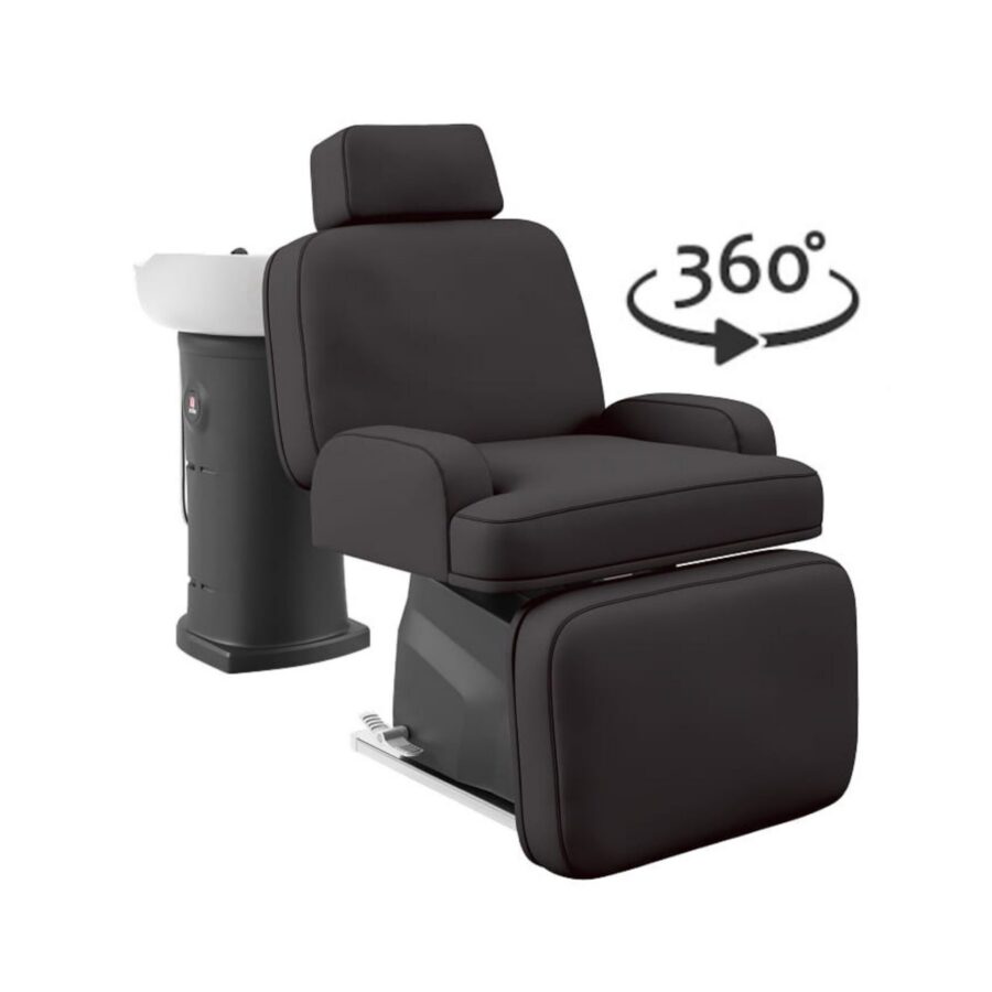 Myjnia fryzjerska leżąca premium Head Spa elektryczna – ROYAL CROWN S375F