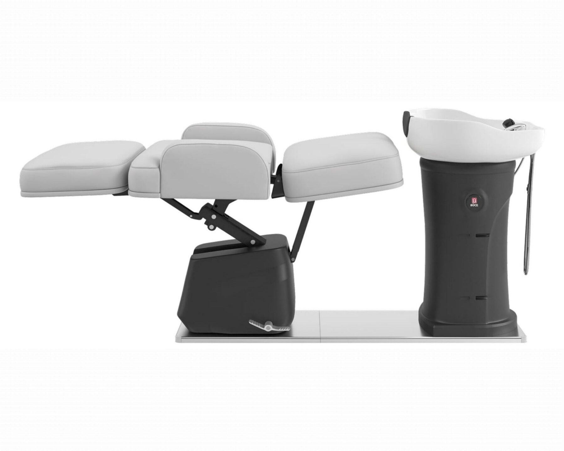 Myjnia fryzjerska leżąca premium Head Spa elektryczna – ROYAL CROWN S375F